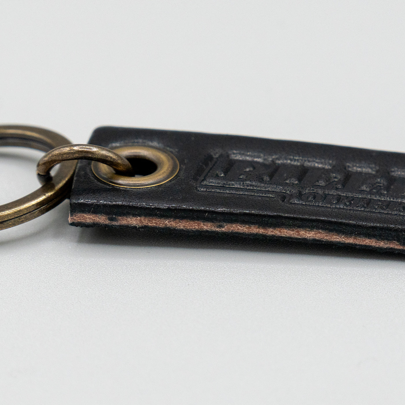 Leather Keytag - Black