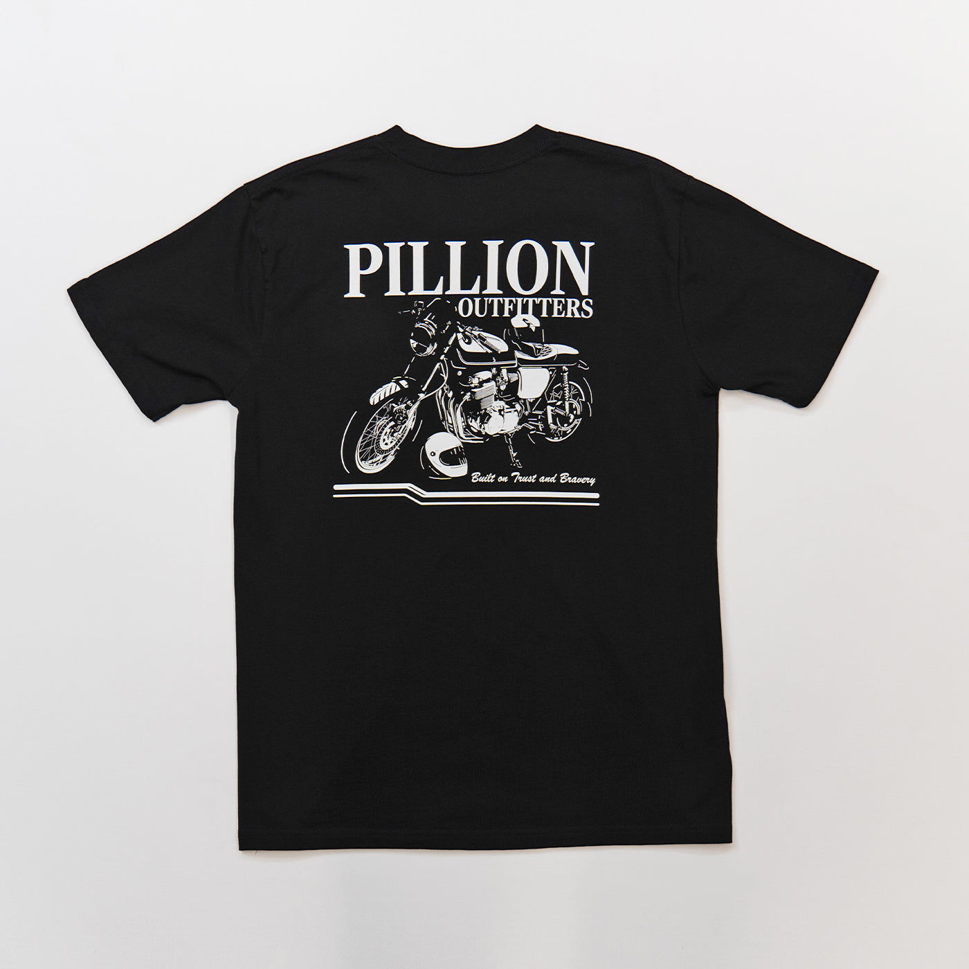 Pillion Outfitters T-Shirt - Black