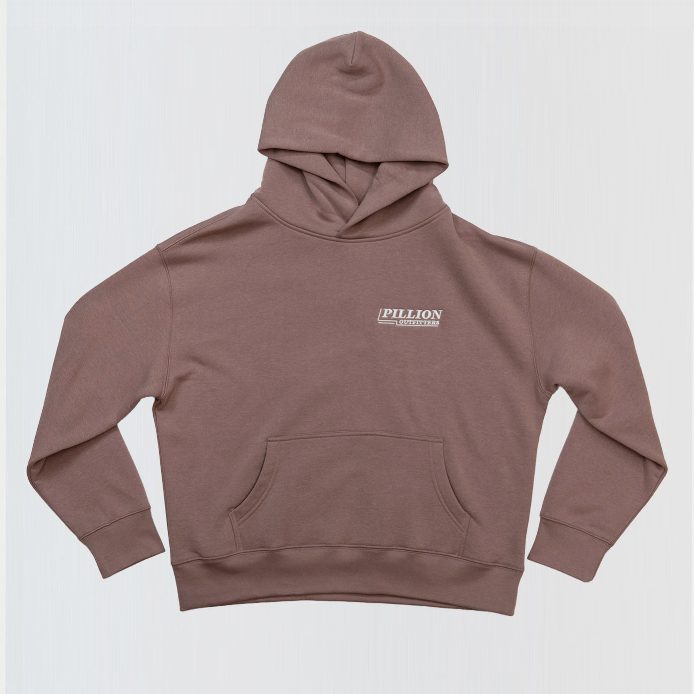 Women's Semi-Crop Hoodie - Hazy Rose