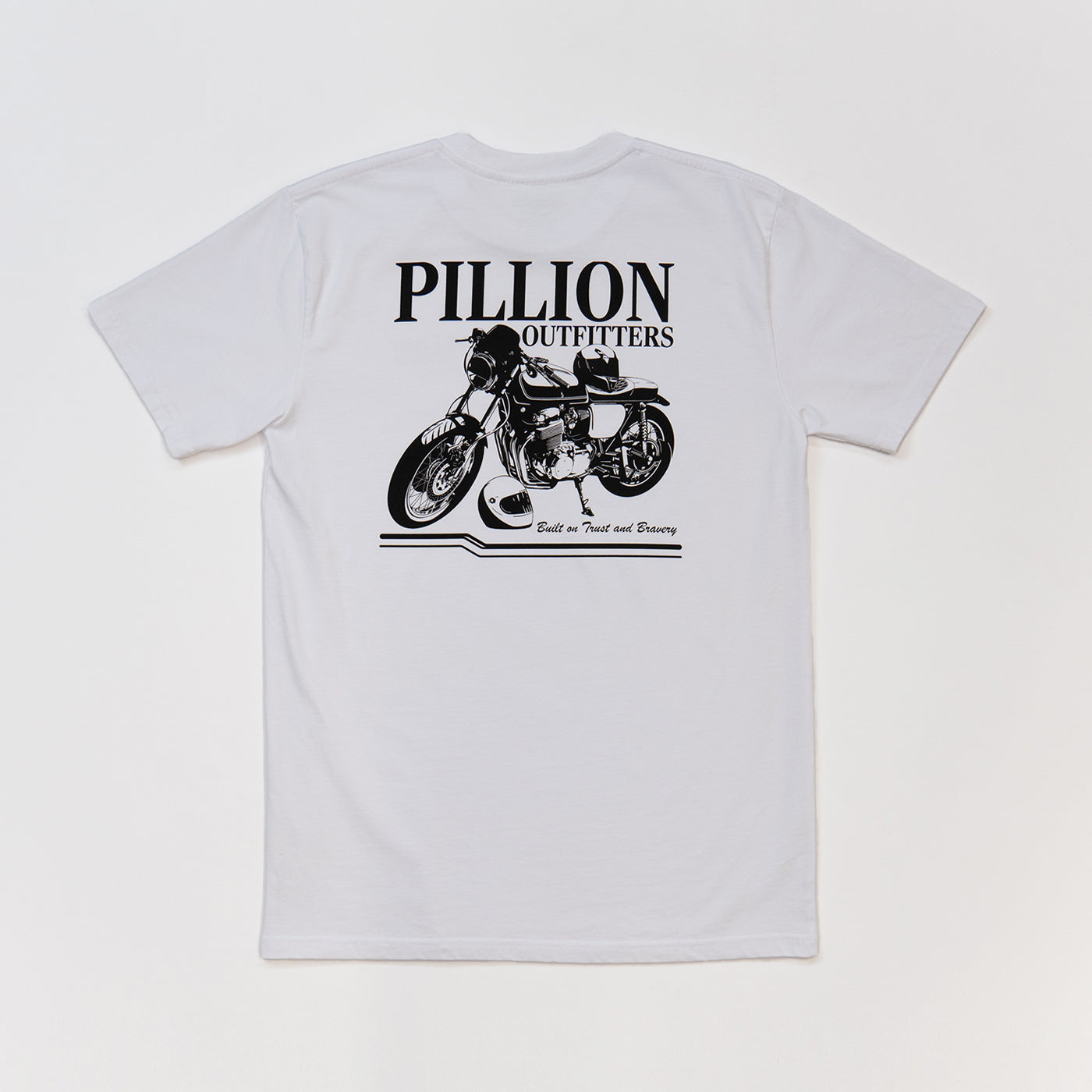 Pillion Outfitters T-Shirt - White